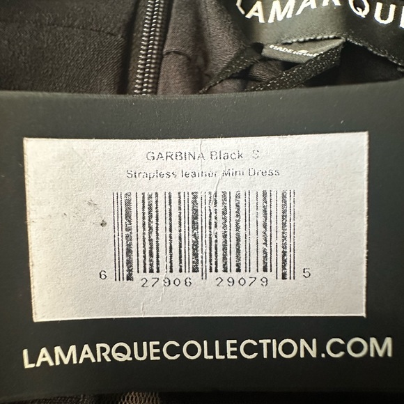 Lamarque GARBINA LEATHER DRESS NWT Small - Picture 8 of 10